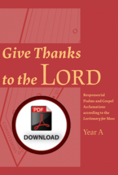 Give Thanks to the Lord - Year A - DOWNLOAD